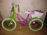 Продам детский велосипед для девочки... Объявления Bazarok.ua