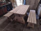 Дерев'яний стіл з лавками ( 2 комплекти)... Объявления Bazarok.ua