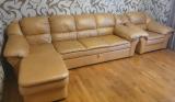 Продам СРОЧНО кожаный диван с креслом... Оголошення Bazarok.ua