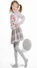 Меланжевые светло-серые колготки для девочек (арт. D 025-2)... оголошення Bazarok.ua