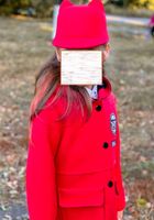 Пальто весеннее для девочки 5-7 лет + шляпа в... Объявления Bazarok.ua
