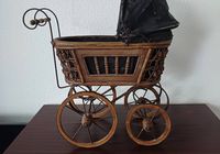 Старовинна дерев'яна коляска для ляльки.... Объявления Bazarok.ua