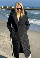Продам стеганое новое пальто размер 46... Объявления Bazarok.ua