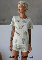 Женский комплект пижамы с футболкой и шортами Pineapple (12006)... Объявления Bazarok.ua