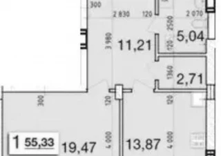 Квартира 1-кімн. продаж Житомир, Центр &ndash; 49 м&sup2;... Оголошення Bazarok.ua
