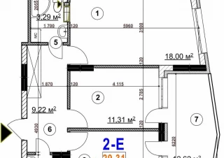 Квартира 2-кімн. продаж Киев, Оболонский &ndash; 29.31 м&sup2;... Объявления Bazarok.ua