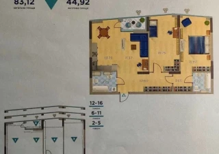 Квартира 3-кімн. продаж Киев, Шевченковский &ndash; 59 м&sup2;... Объявления Bazarok.ua