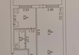 Квартира 1-кімн. продаж Киев, Голосеевский &ndash; 39 м&sup2;... Объявления Bazarok.ua