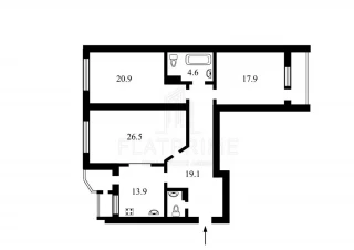 Квартира 3-кімн. продаж Киев, Дарницкий &ndash; 66.3 м&sup2;... Объявления Bazarok.ua
