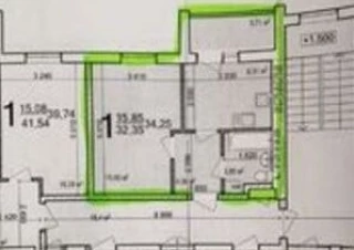 Квартира 1-кімн. продаж Харьков, Киевский &ndash; 34 м&sup2;... Объявления Bazarok.ua