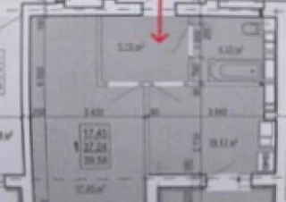 Квартира 1-кімн. продаж Харьков, Киевский &ndash; 40 м&sup2;... Объявления Bazarok.ua