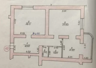 Квартира 2-кімн. продаж Харьков, Салтовский (Московский) &ndash; 99 м&sup2;... Оголошення Bazarok.ua