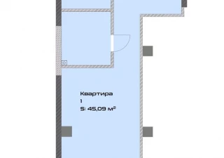 Квартира 1-кімн. продаж Харьков, Киевский &ndash; 45 м&sup2;... Оголошення Bazarok.ua