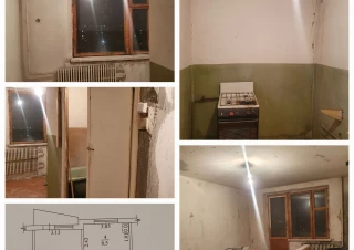 Квартира 1-кімн. продаж Харьков, Салтовский (Московский) &ndash; 32 м&sup2;... Оголошення Bazarok.ua