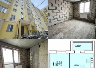 Квартира 1-кімн. продаж Харьков, Новобаварский &ndash; 34 м&sup2;... Оголошення Bazarok.ua