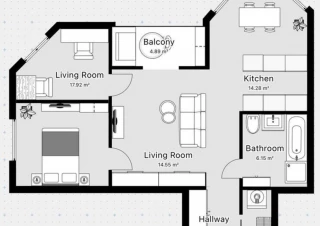Квартира 2-кімн. продаж Харьков, Шевченковский &ndash; 67 м&sup2;... Оголошення Bazarok.ua