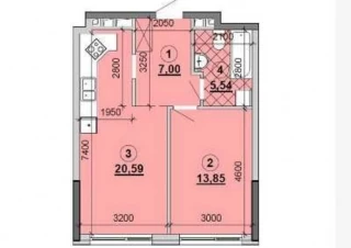 Квартира 1-кімн. продаж Киев, Дарницкий &ndash; 47 м&sup2;... Оголошення Bazarok.ua