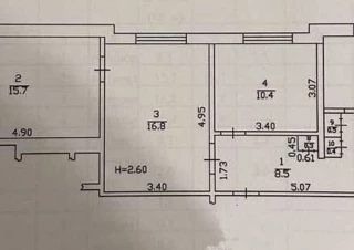 Квартира 3-кімн. продаж Харьков, Индустриальный &ndash; 68 м&sup2;... Оголошення Bazarok.ua