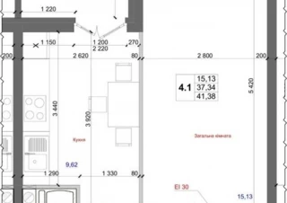 Квартира 1-кімн. продаж Киев, Оболонский &ndash; 42 м&sup2;... Оголошення Bazarok.ua