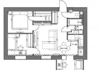 Квартира 3-кімн. продаж Харьков, Шевченковский &ndash; 57 м&sup2;... Оголошення Bazarok.ua