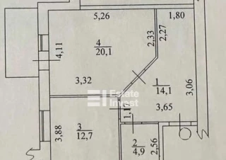 Квартира 1-кімн. продаж Харьков, Шевченковский &ndash; 56 м&sup2;... Оголошення Bazarok.ua
