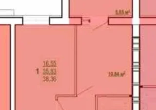 Квартира 1-кімн. продаж Харьков, Холодногорский &ndash; 39 м&sup2;... Оголошення Bazarok.ua