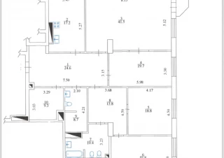 Квартира 4-кімн. продаж Харьков, Шевченковский &ndash; 188 м&sup2;... Оголошення Bazarok.ua
