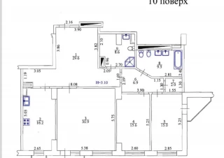 Квартира 3-кімн. продаж Харьков, Шевченковский &ndash; 135 м&sup2;... Оголошення Bazarok.ua