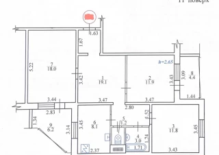 Квартира 3-кімн. продаж Киев, Дарницкий &ndash; 84 м&sup2;... Оголошення Bazarok.ua