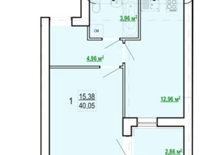 Квартира 1-кімн. продаж Харьков, Киевский &ndash; 16 м&sup2;... Оголошення Bazarok.ua