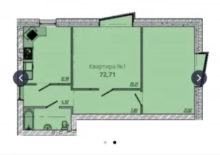 Квартира 2-кімн. продаж Житомир, Богуния &ndash; 73 м&sup2;... Оголошення Bazarok.ua