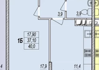 Квартира 1-кімн. продаж Одесса, Приморский &ndash; 41.4 м&sup2;... Объявления Bazarok.ua